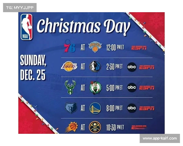 强强对话！NBA新赛季揭幕战圣诞大战即将打响